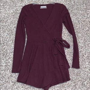 Urban Outfitters long sleeve romper